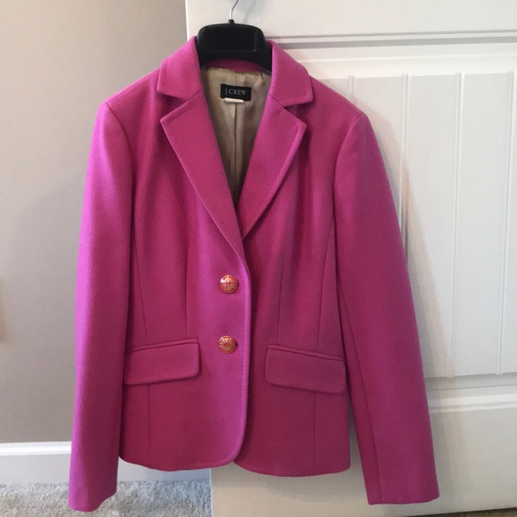 J Crew Hot Pink Blazer | Poshmark